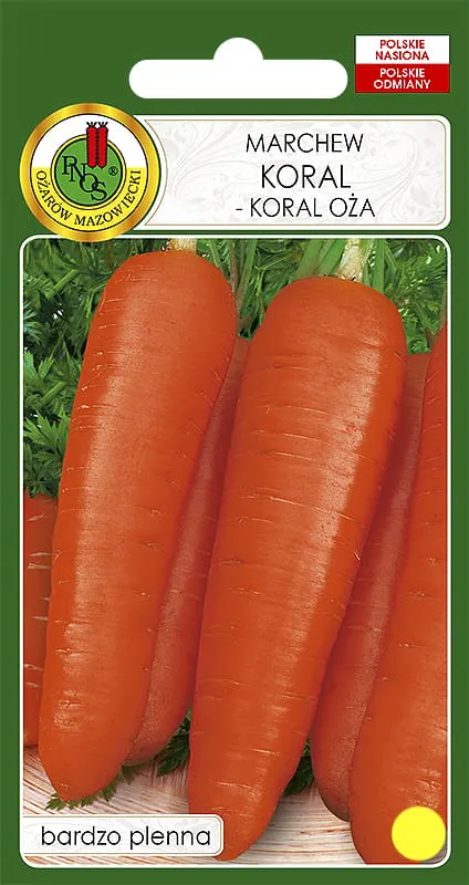 Marchew jadalna Koral-Koral OŻA 100g