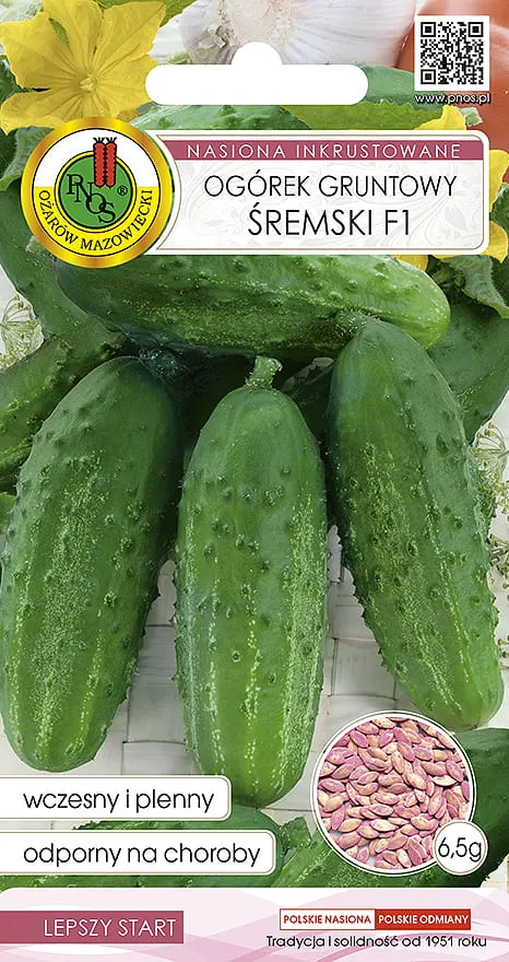 PNOS Ogórek Gruntowy Śremski F1 6,5G