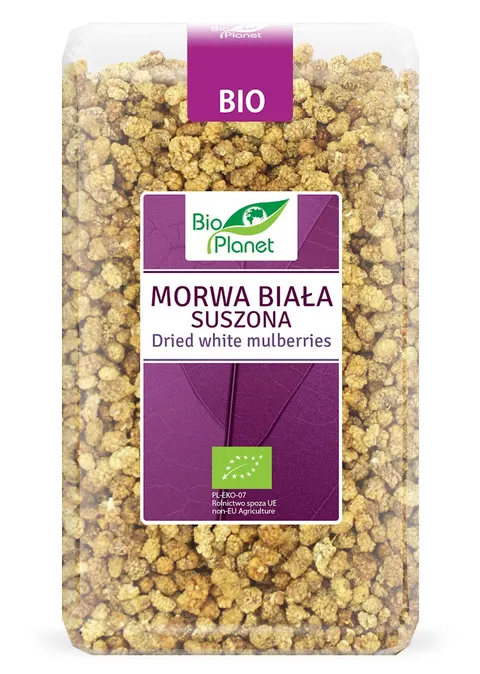 Morwa Biała Suszona BIO 1 kg Bio Planet