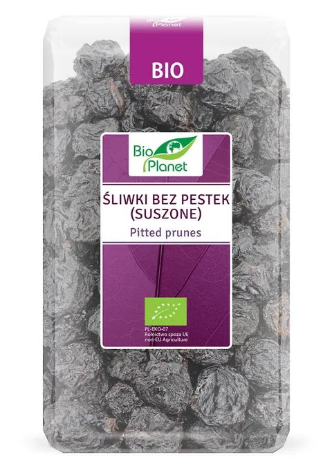 Śliwki bez Pestek Suszone BIO 1 kg Bio Planet