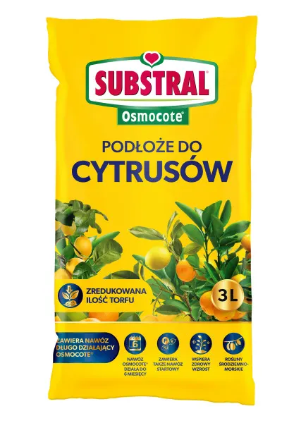 Podłoże do cytrusów Substral Osmocote 3l
