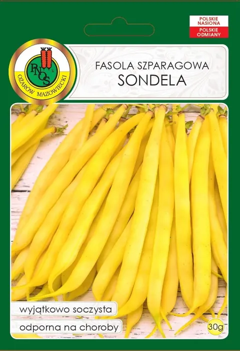 Fasola szparag. żółta karłowa Sondela 30g