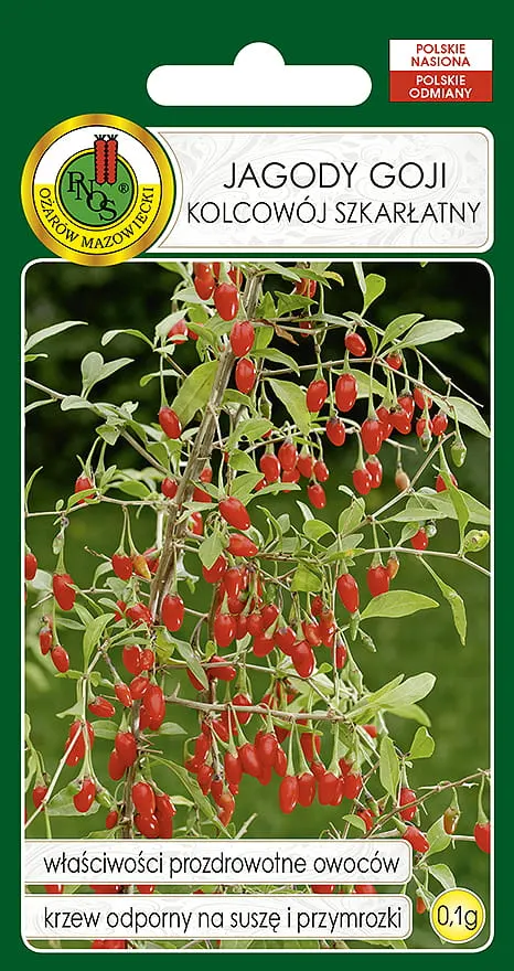 Kolcowój szkarłatny (Jagody Goji) 0,1g