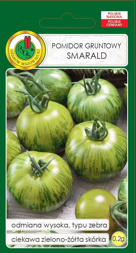 Pomidor gruntowy zielony Smarald 0,2g