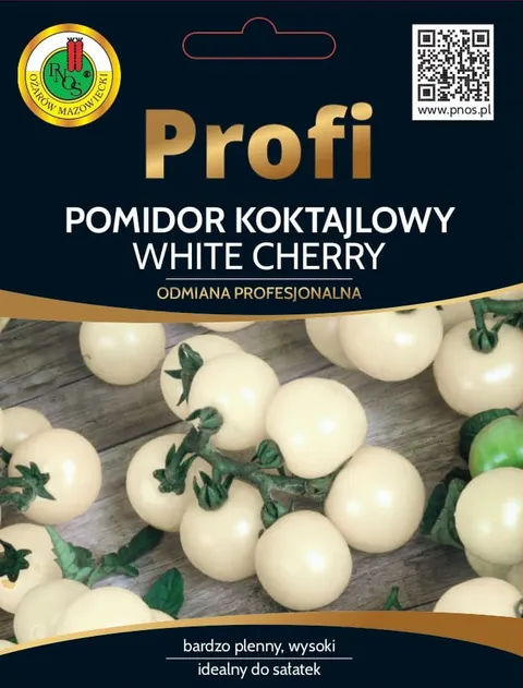 Pomidor gruntowy koktajlowy White Cherry 0,1g