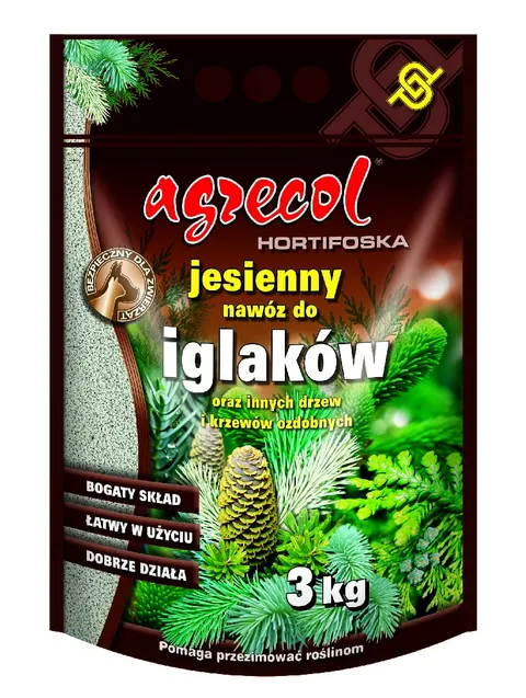 Hortifoska nawóz jesienna do iglaków 3kg /Agrecol/