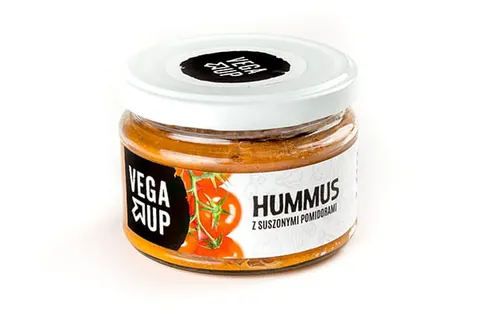 Hummus z Suszonymi Pomidorami BIO 190 g Vega Up