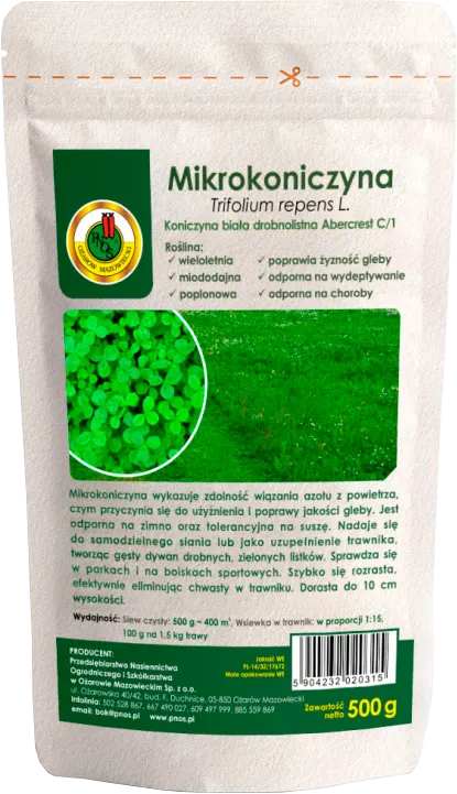 Mikrokoniczyna biała drobnolistna Abercrest 500g