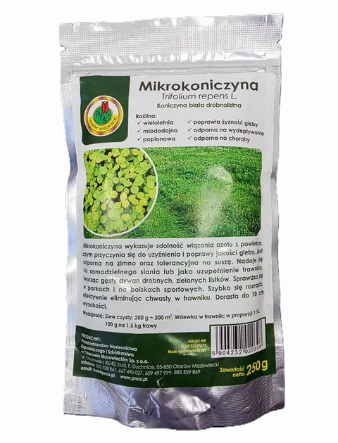 Mikrokoniczyna biała drobnolistna Euromic 250g