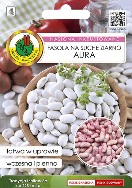 Fasola na suche nasiona Aura inkrust. 30g