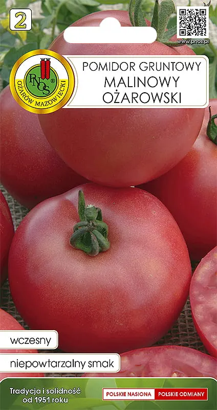 Pomidor gruntowy Malinowy Ożarowski 0,75g