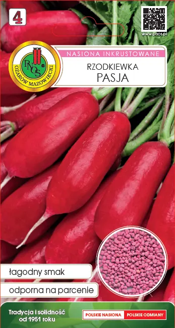 Rzodkiewka Pasja inkrust. 10g