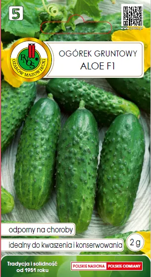 Ogórek gruntowy Aloe F1 2g