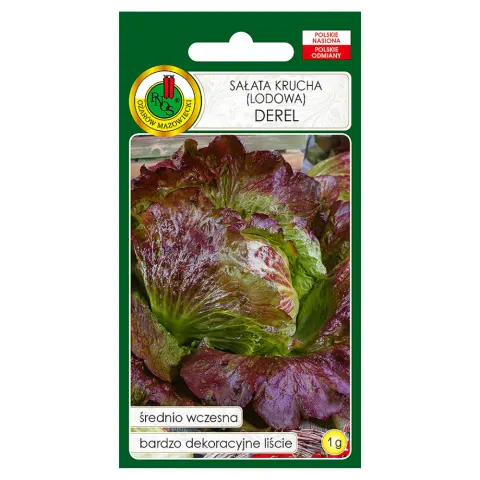 Sałata krucha lodowa Derel nasiona 1g - PNOS