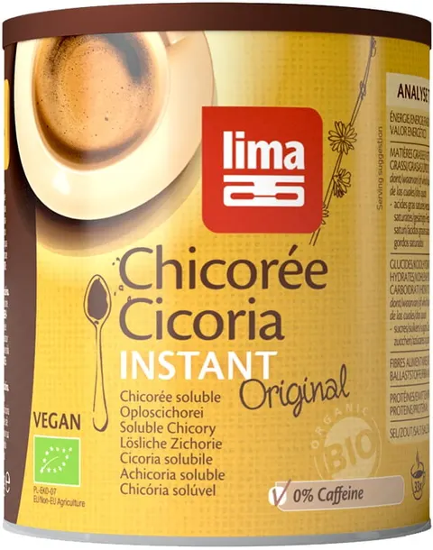 CYKORIA INSTANT BEZGLUTENOWA BIO 100 g - LIMA