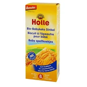 CIASTECZKA ORKISZOWE BIO 150 g - HOLLE