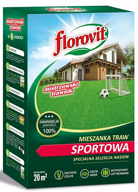 MIESZANKA TRAW SPORTOWA 0,5KG FLOROVIT