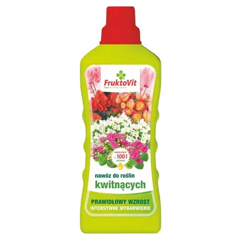 FRUKTOVIT NAWÓZ DO ROŚLIN KWITNĄCYCH 1L