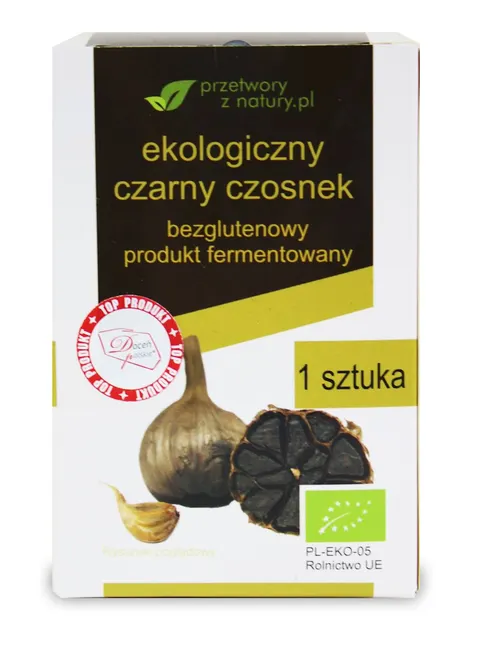 Czarny Czosnek BIO 1 szt. Przetworyznatury