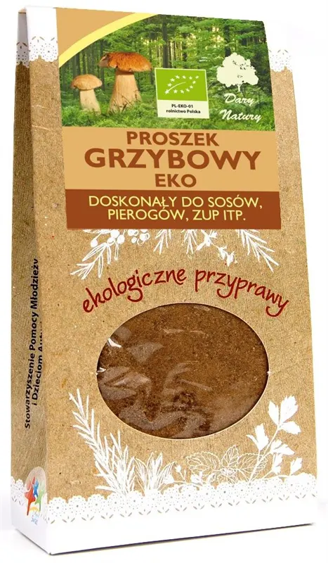 Proszek Grzybowy BIO 50 g Dary Natury