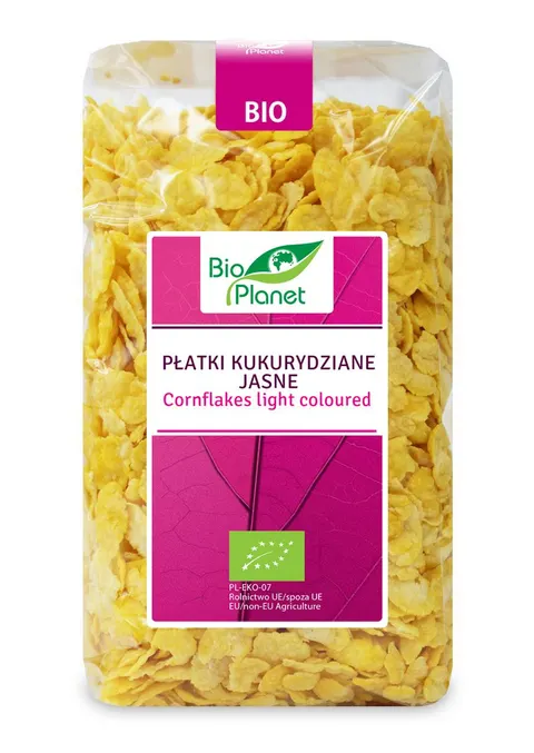 Płatki Kukurydziane Jasne BIO 250 g Bio Planet