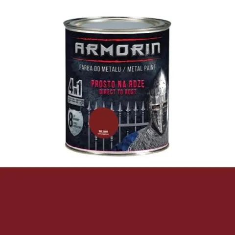 Farba antykorozyjna do metalu ARMORIN 0,7 L jasny brąz 3009