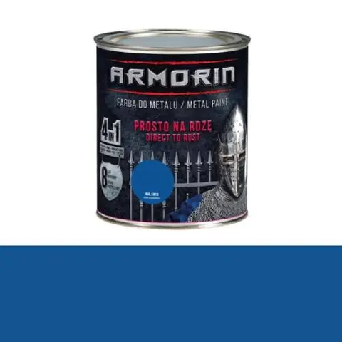 Farba antykorozyjna do metalu ARMORIN 0,7 L niebieski 5010