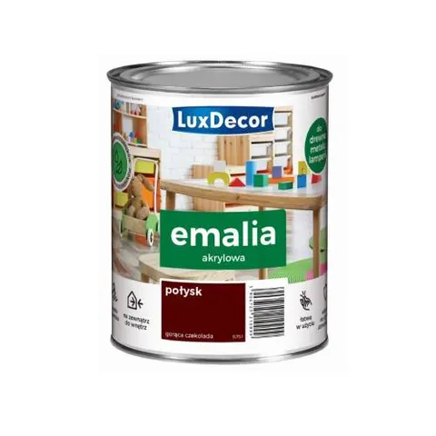 Emalia Luxdecor Gorąca Czekolada 0,75 l akrylowa Połysk