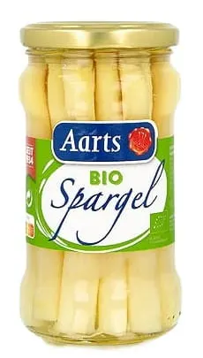 SZPARAGI BIAŁE W ZALEWIE BIO 280 g (170 g) - AARTS