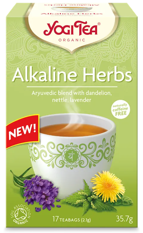 Herbatka Zioła Alkaliczne 17 x 2,1 g Yogi Tea