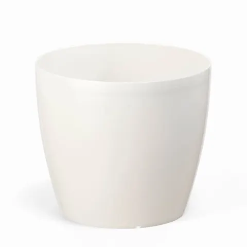 Doniczka MAGNOLIA 25 cm biała perła