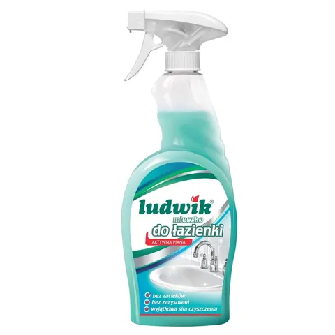 LUDWIK mleczko do czyszczenia łazienki spray 750 ml