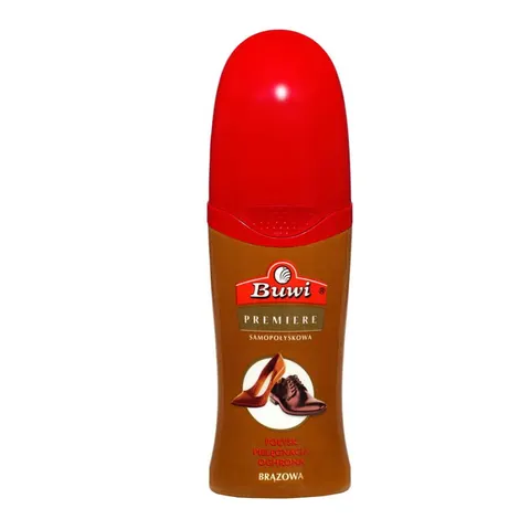BUWI PREMIERE samopołyskowa pasta do obuwia brązowa 60 ml