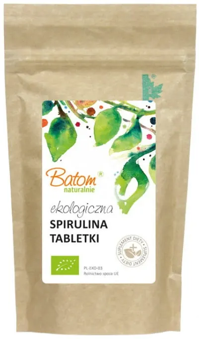 Spirulina Tabletki 625 szt. (400 mg) BIO Batom