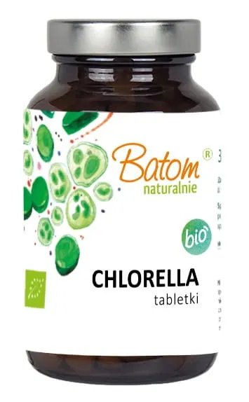 Chlorella 300 Tabletek (400 mg) BIO Batom