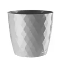 Doniczka CRISTAL 16 cm szary