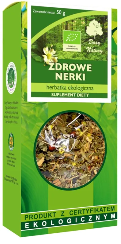 Herbatka Zdrowe Nerki BIO 50 g Dary Natury