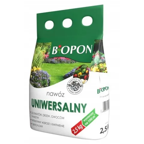 BIOPON NAWÓZ 2,5KG UNIWERSALNY GRANULAT
