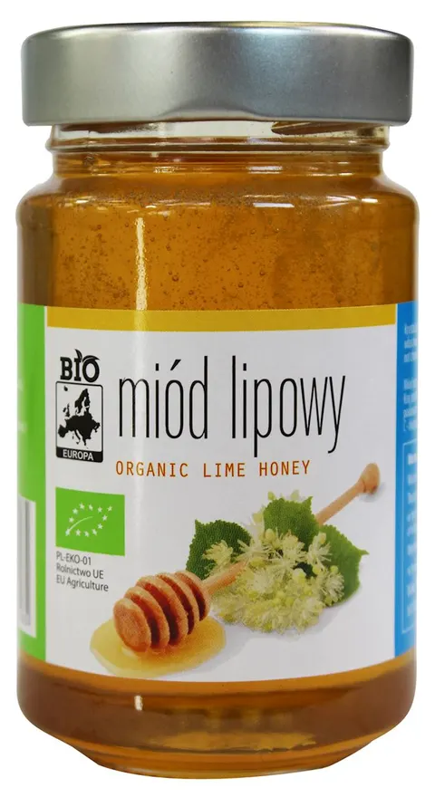 Miód Lipowy BIO 300 g Bio Planet