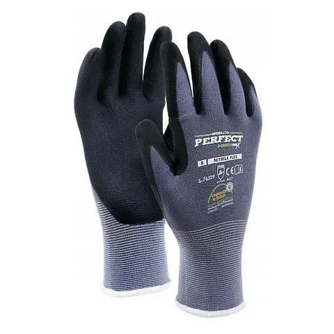 Rękawice Stalco nitrile flex rozmiar 10 - L 1 par