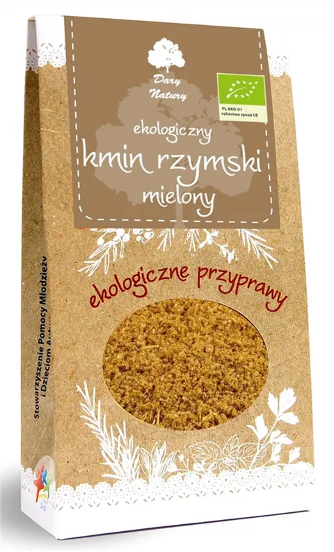 Kmin Rzymski Mielony BIO 30 g Dary Natury