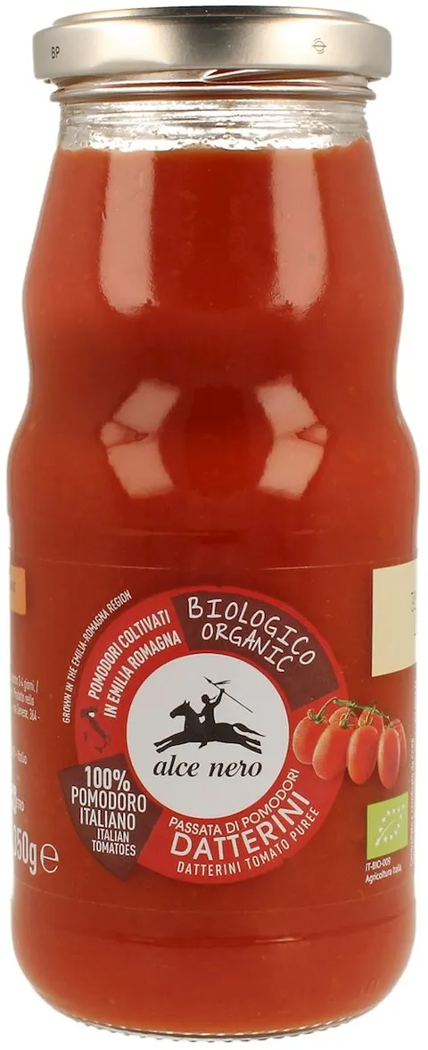 Sos Passata z Pomidorów Daktylowych BIO 350 g Alce Nero