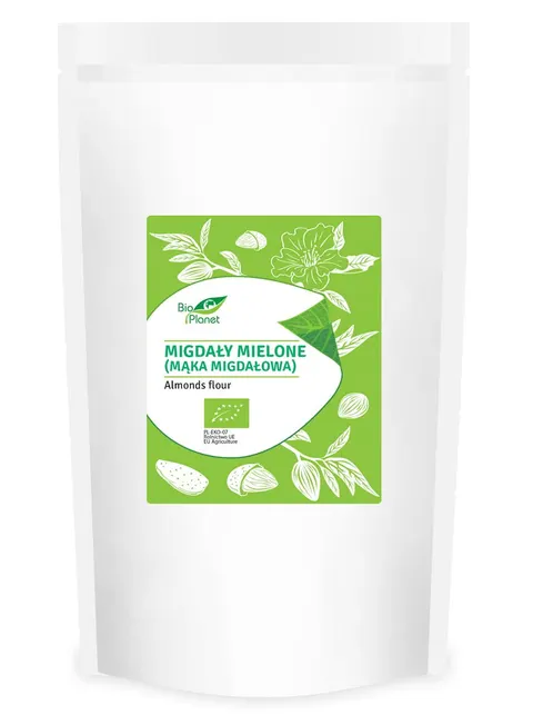 Migdały Mielone (Mąka Migdałowa) BIO 400 g Bio Planet