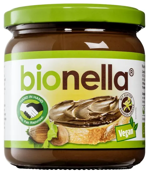 Bionella Krem Orzechowo-Czekoladowy Vegan BIO 400 g Bionella