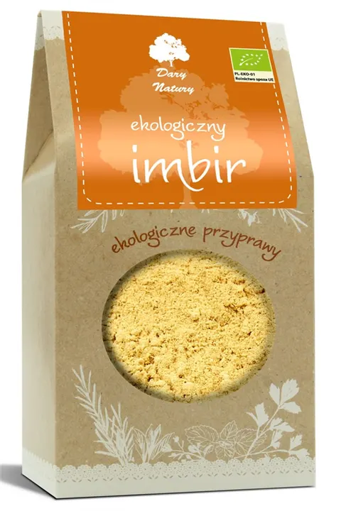 Imbir Mielony BIO 200 g Dary Natury