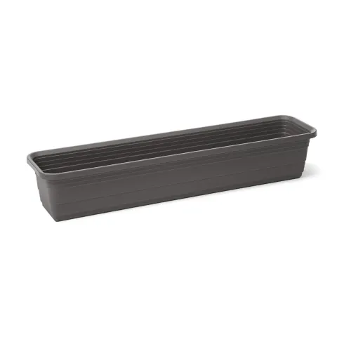 Skrzynka balkonowa Bona 80 cm – antracyt – Lamela