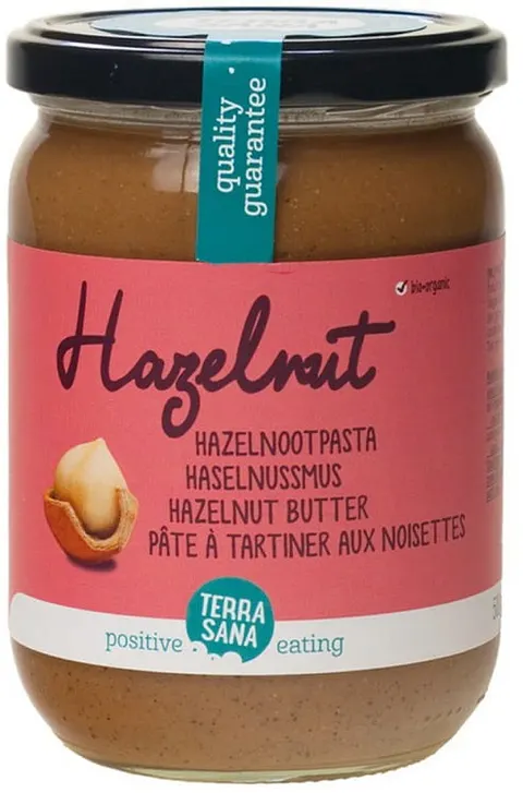 Krem z Prażonych Orzechów Laskowych BIO 500 g Terrsana