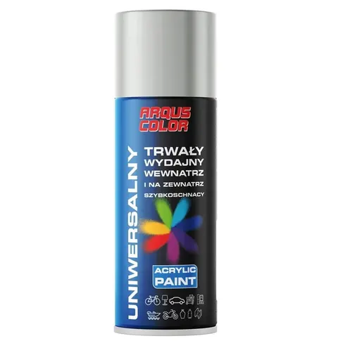 Lakier akrylowy spray 400ml uniwersalny jasnoszary 7035