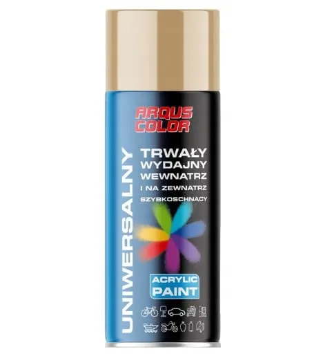 Lakier akrylowy spray 400ml uniwersalny beżowy 1001