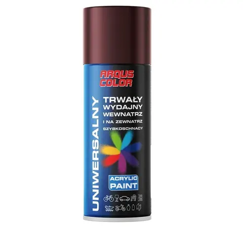Lakier akrylowy spray 400ml uniwersalny czerwony winny 3005